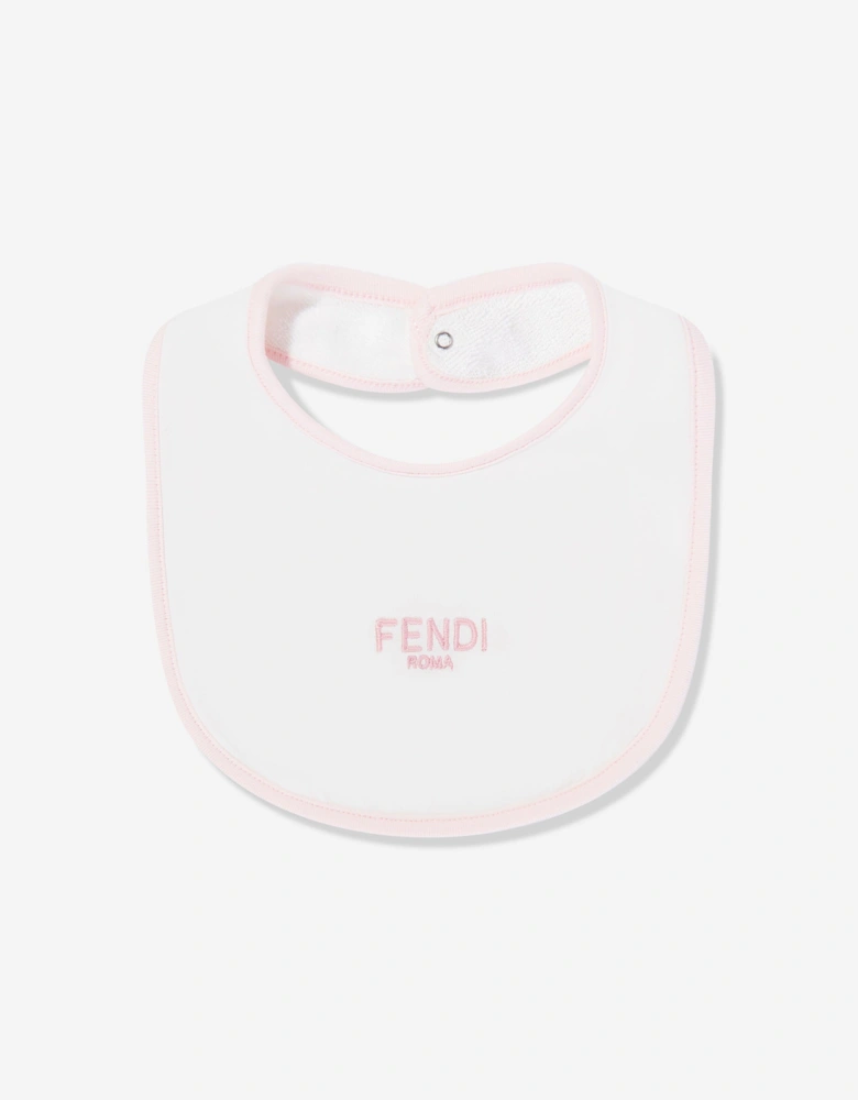 Baby Girls Logo Babygrow Set in Pink