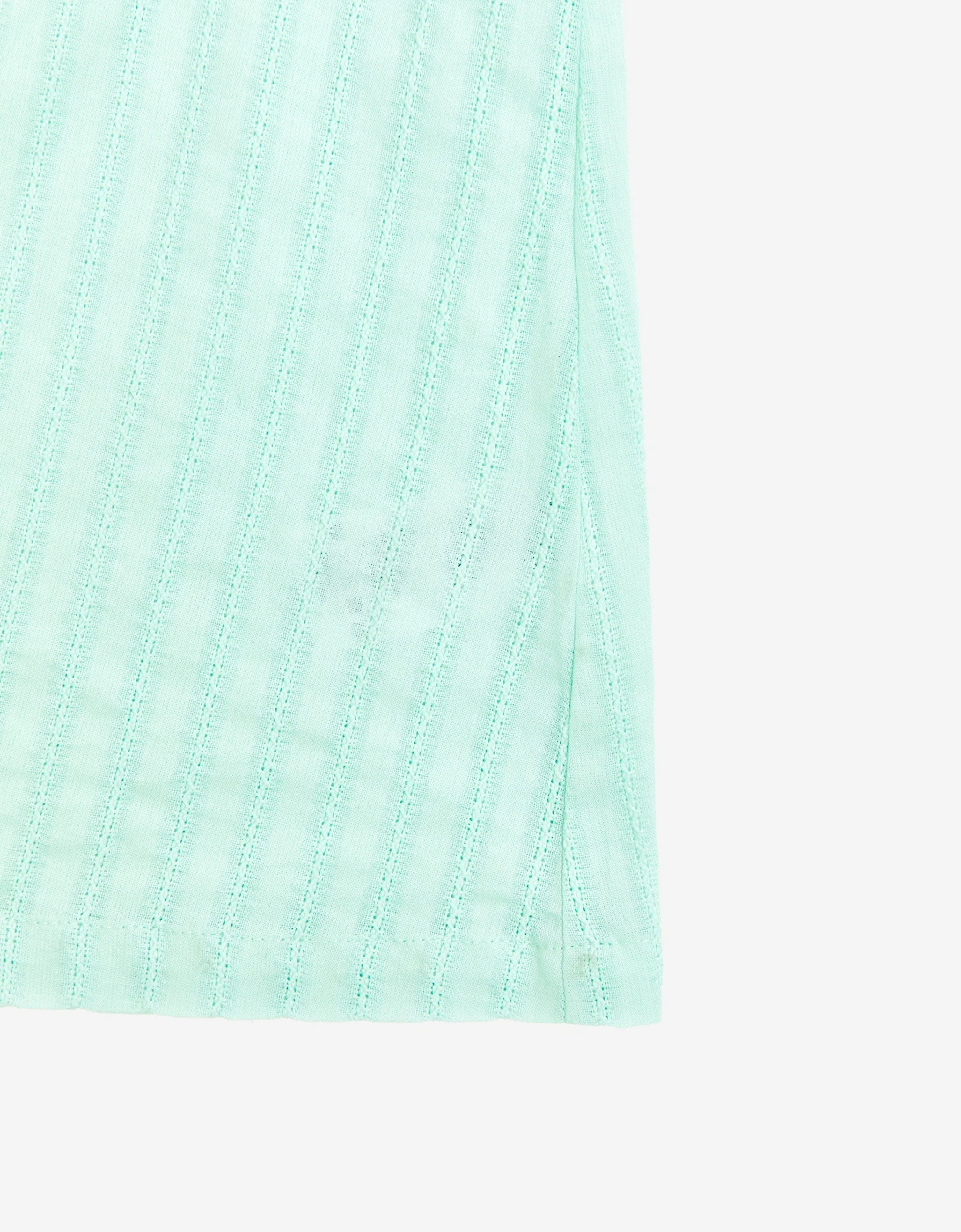 Girls Cotton Summer Dress in Green