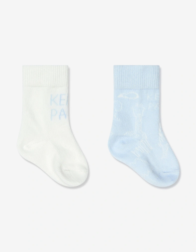 Baby Socks Set (2 Pack) in Blue