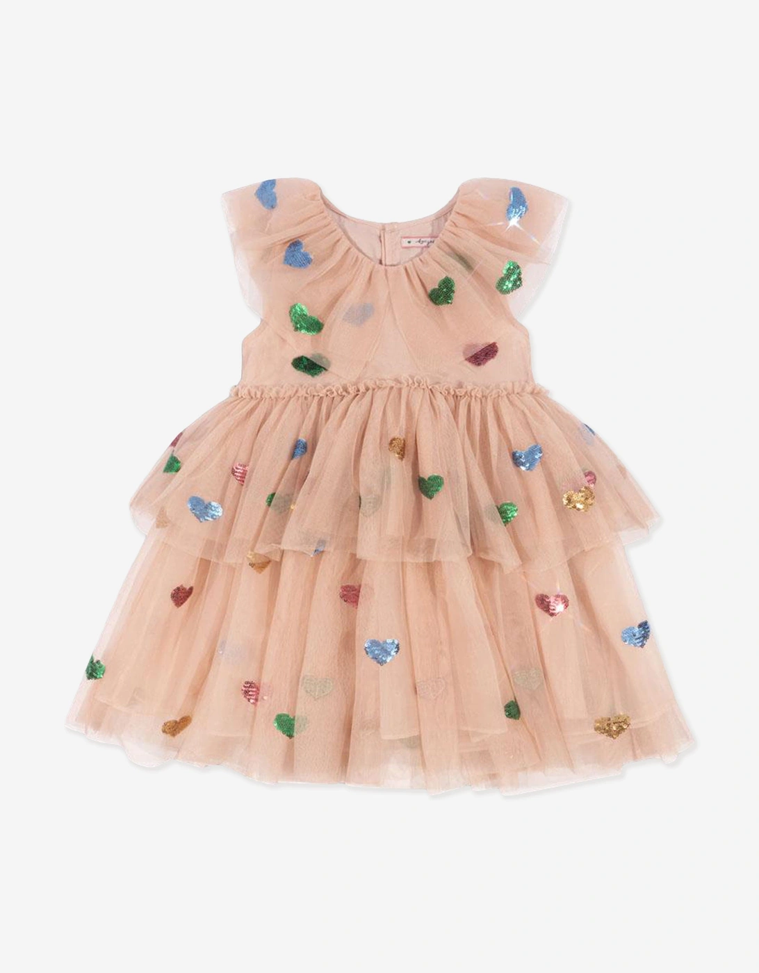 Girls Yvonne Fairy Dress in Pink, 5 of 4