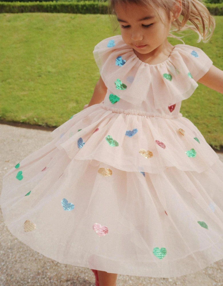 Girls Yvonne Fairy Dress in Pink