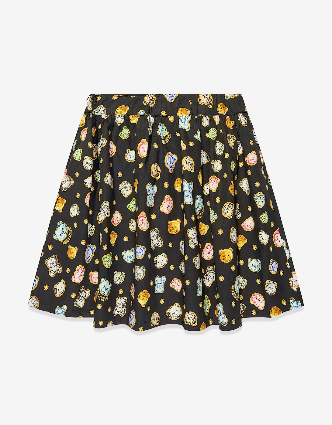 Girls Teddy Bear Gems Skirt in Black