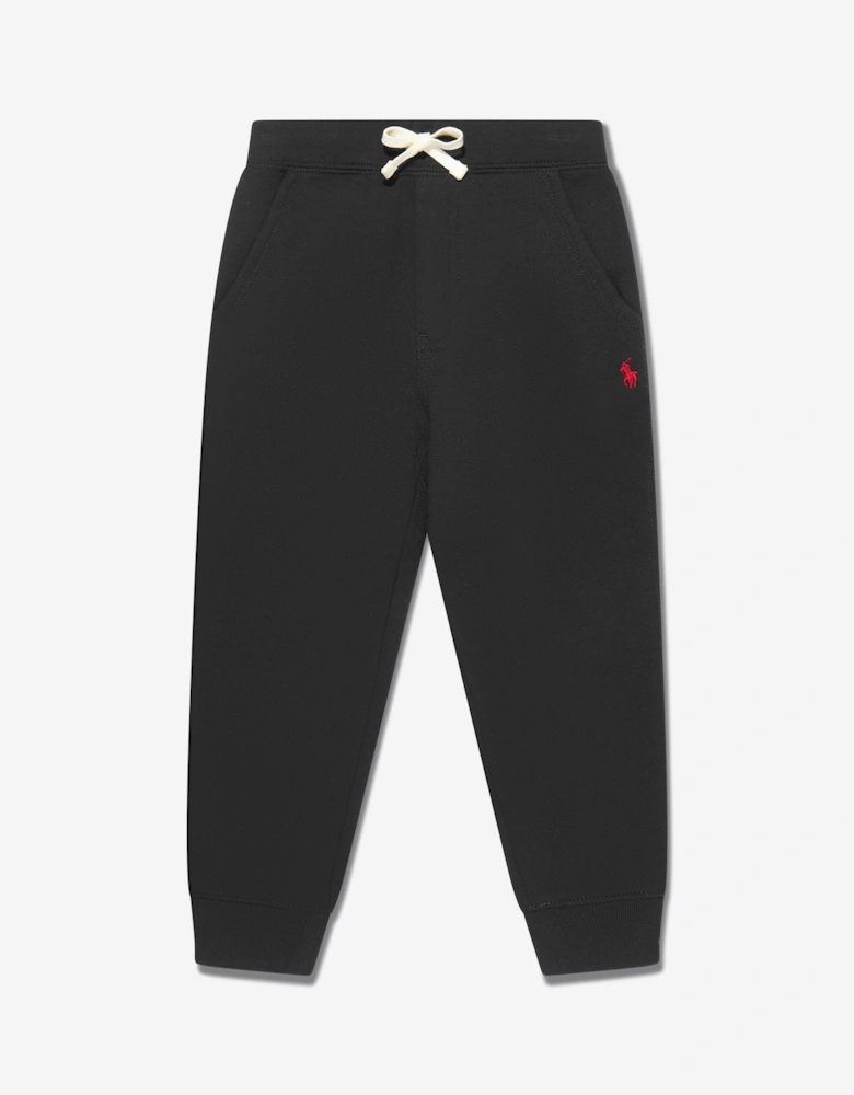 Boys Logo Joggers in Black