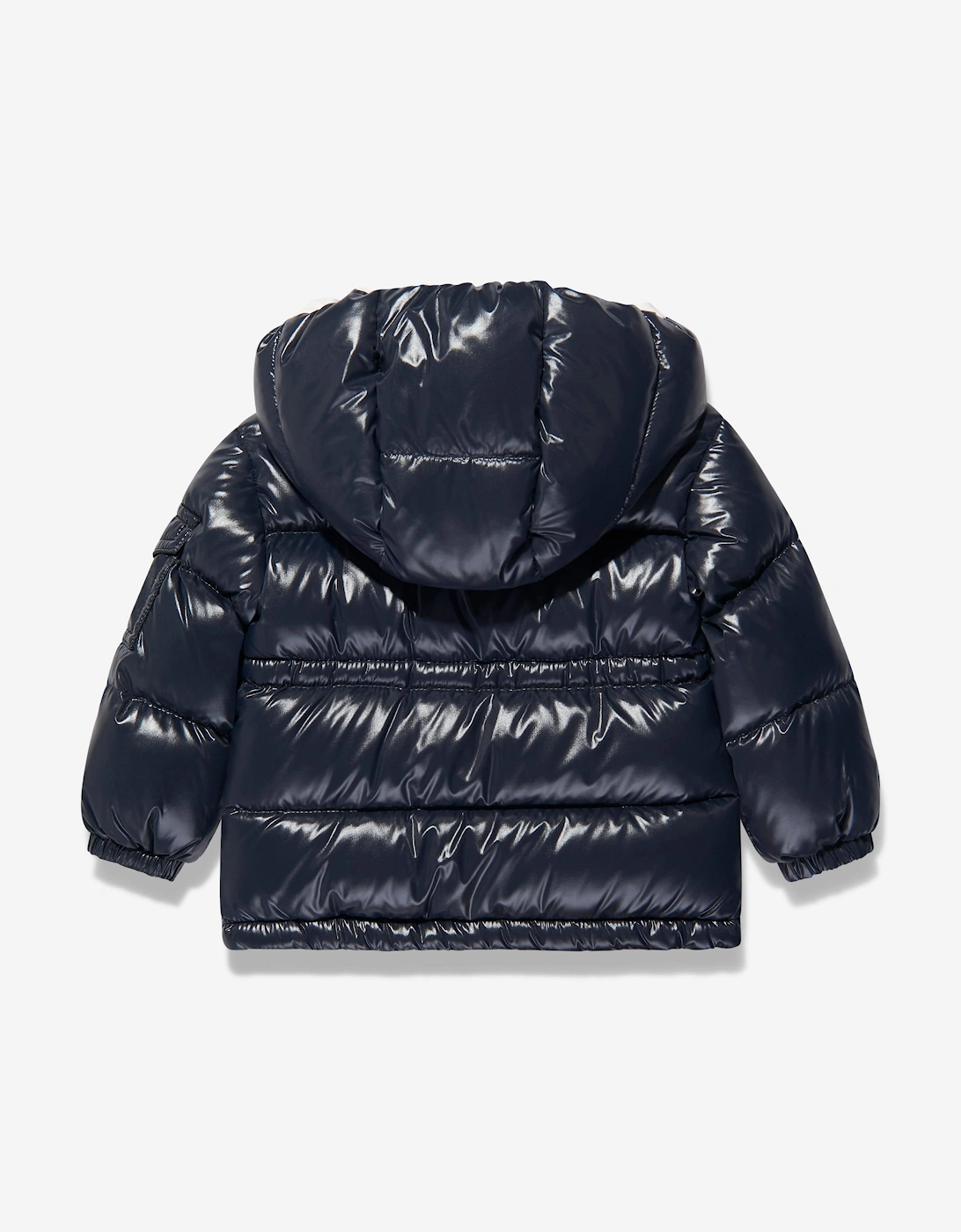 Enfant Baby Girls Down Padded Maire Jacket in Navy