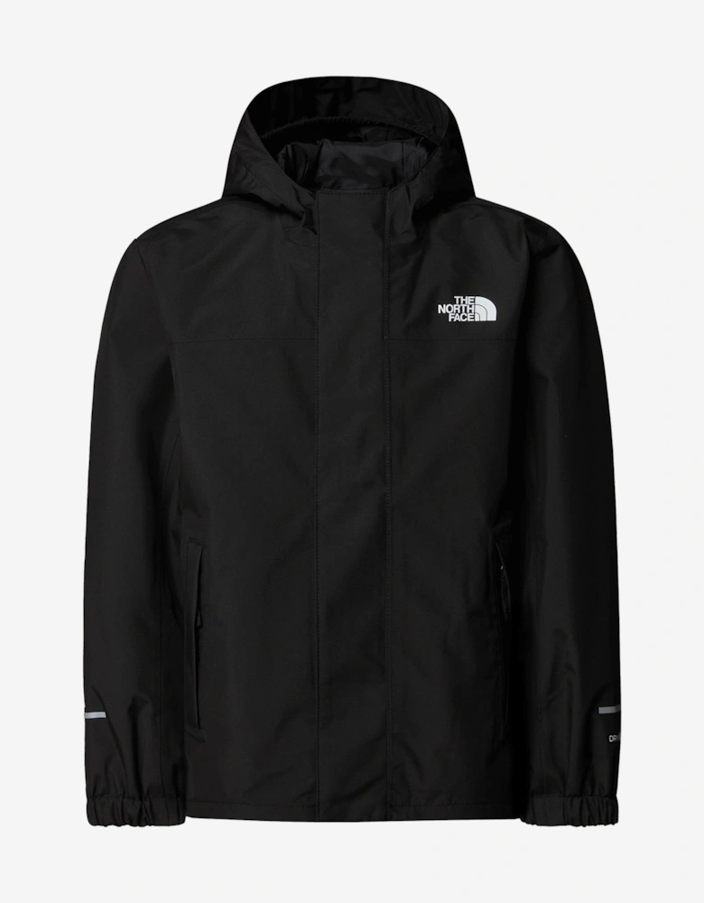 Kids Antora Rain Jacket in Black