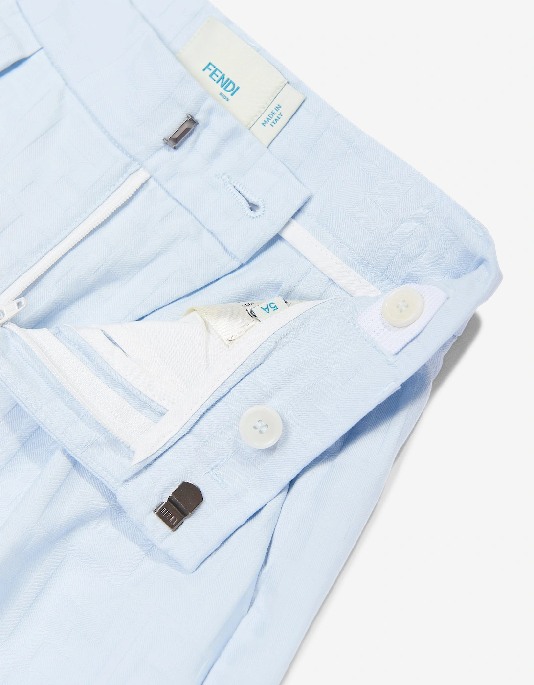 Boys FF Jacquard Shorts in Blue