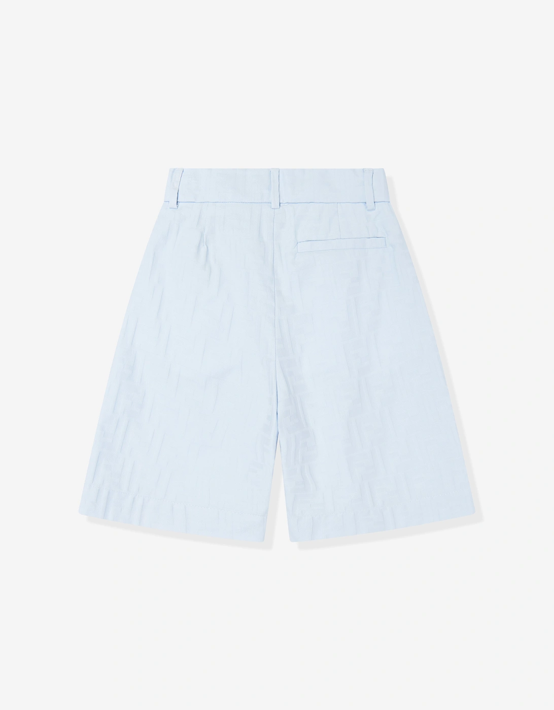 Boys FF Jacquard Shorts in Blue