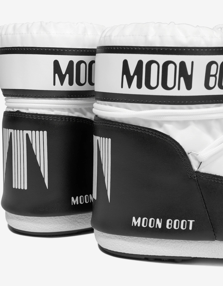 Moon Boot Kids Icon Low Nylon Snow Boots in White