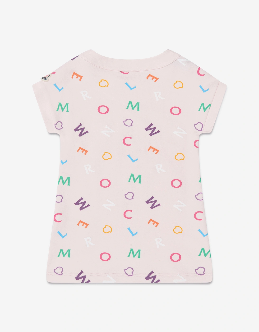 Enfant Baby Girls Logo Dress in Pink