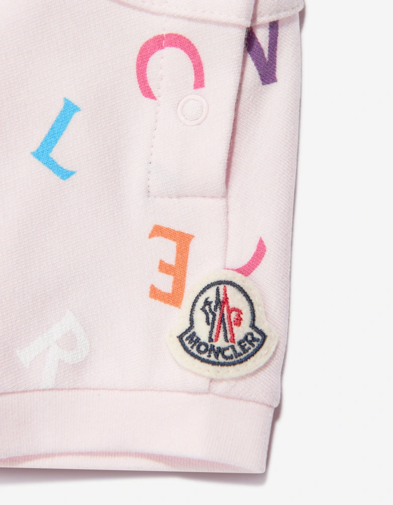 Enfant Baby Girls Logo Dress in Pink