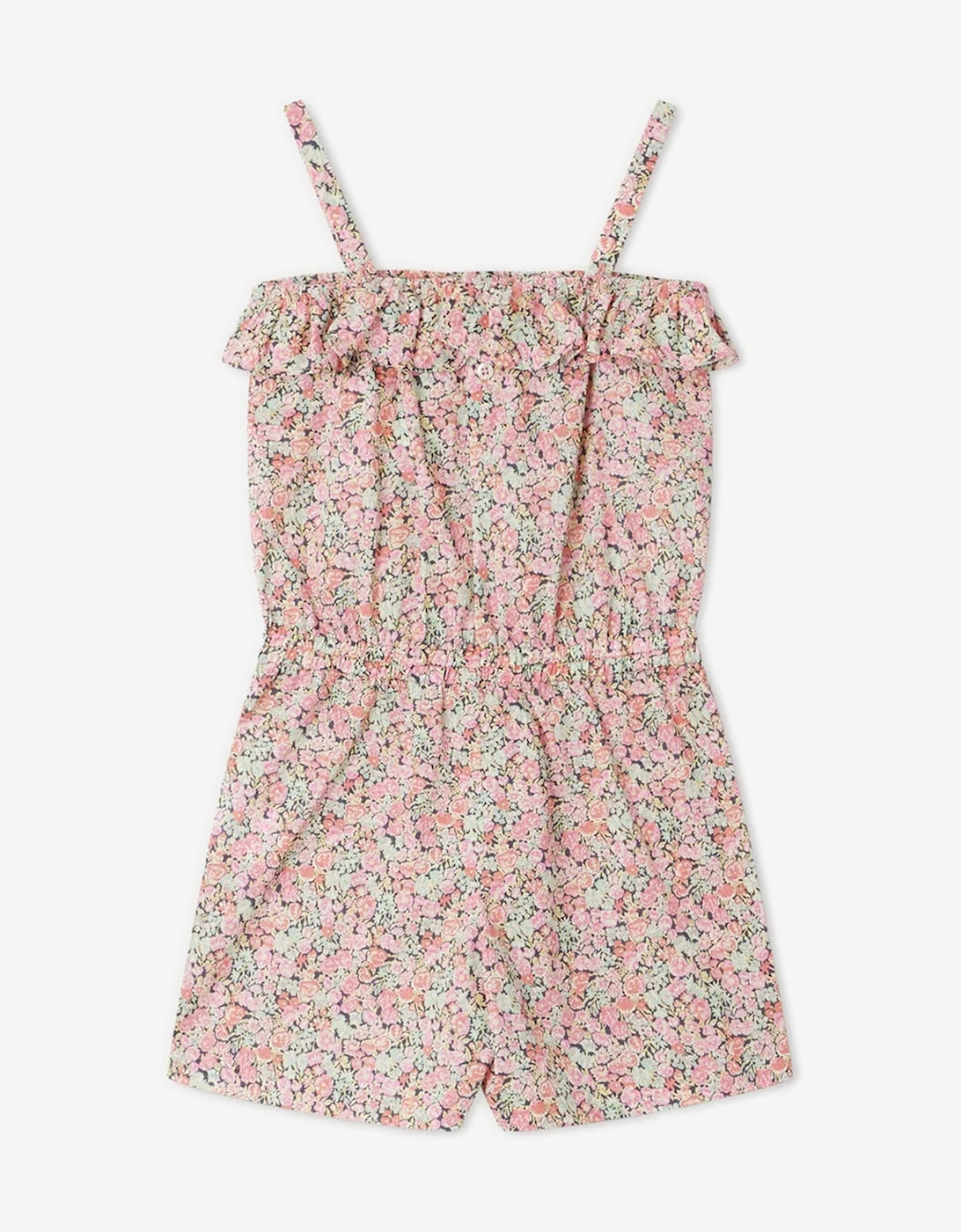Girls Agrume Floral Playsuit in Multicolour