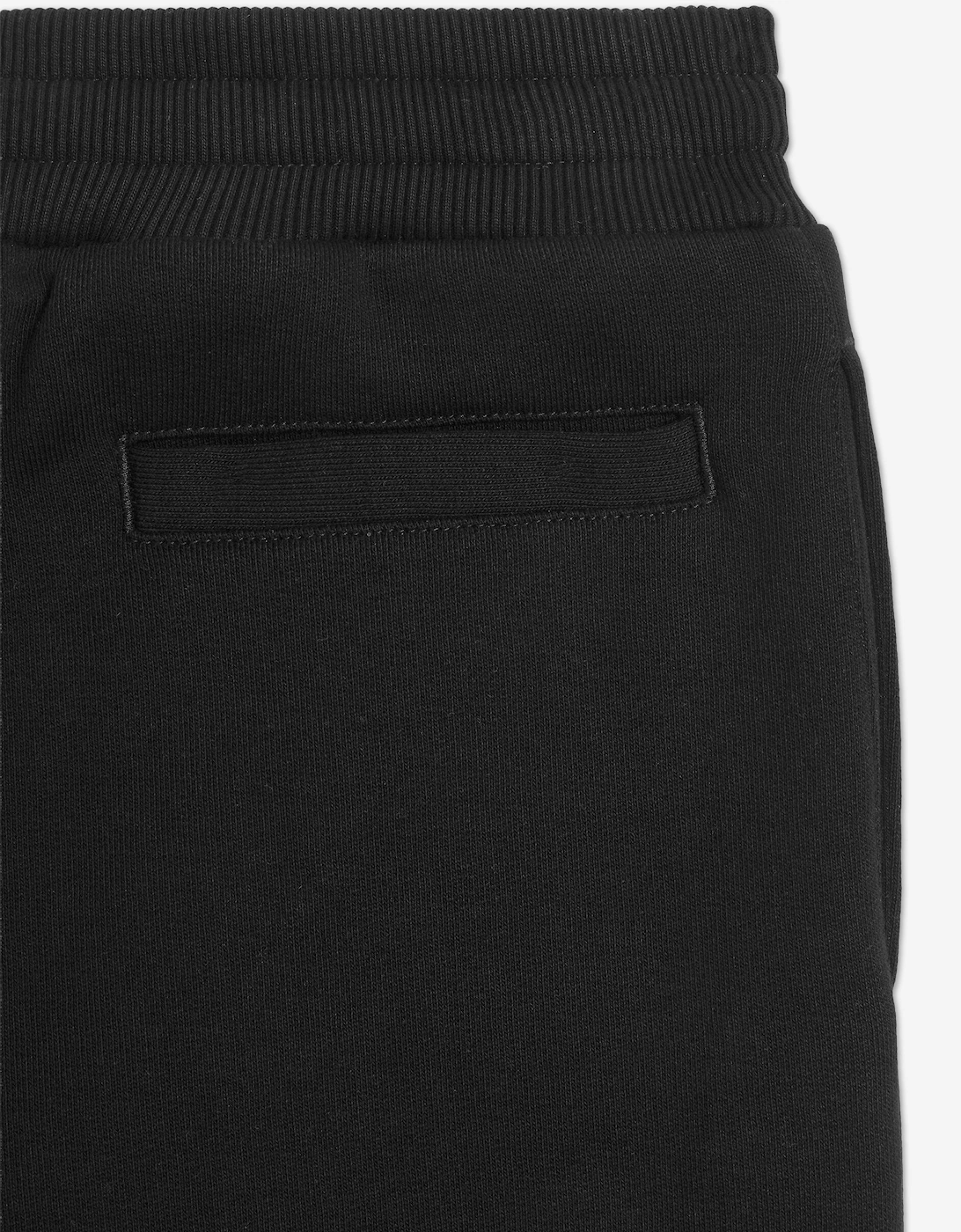 Boys Embossed Logo Joggers in Black