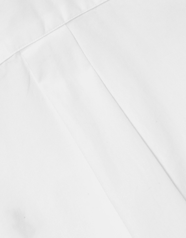 Boys Slim Fit Oxford Shirt in White