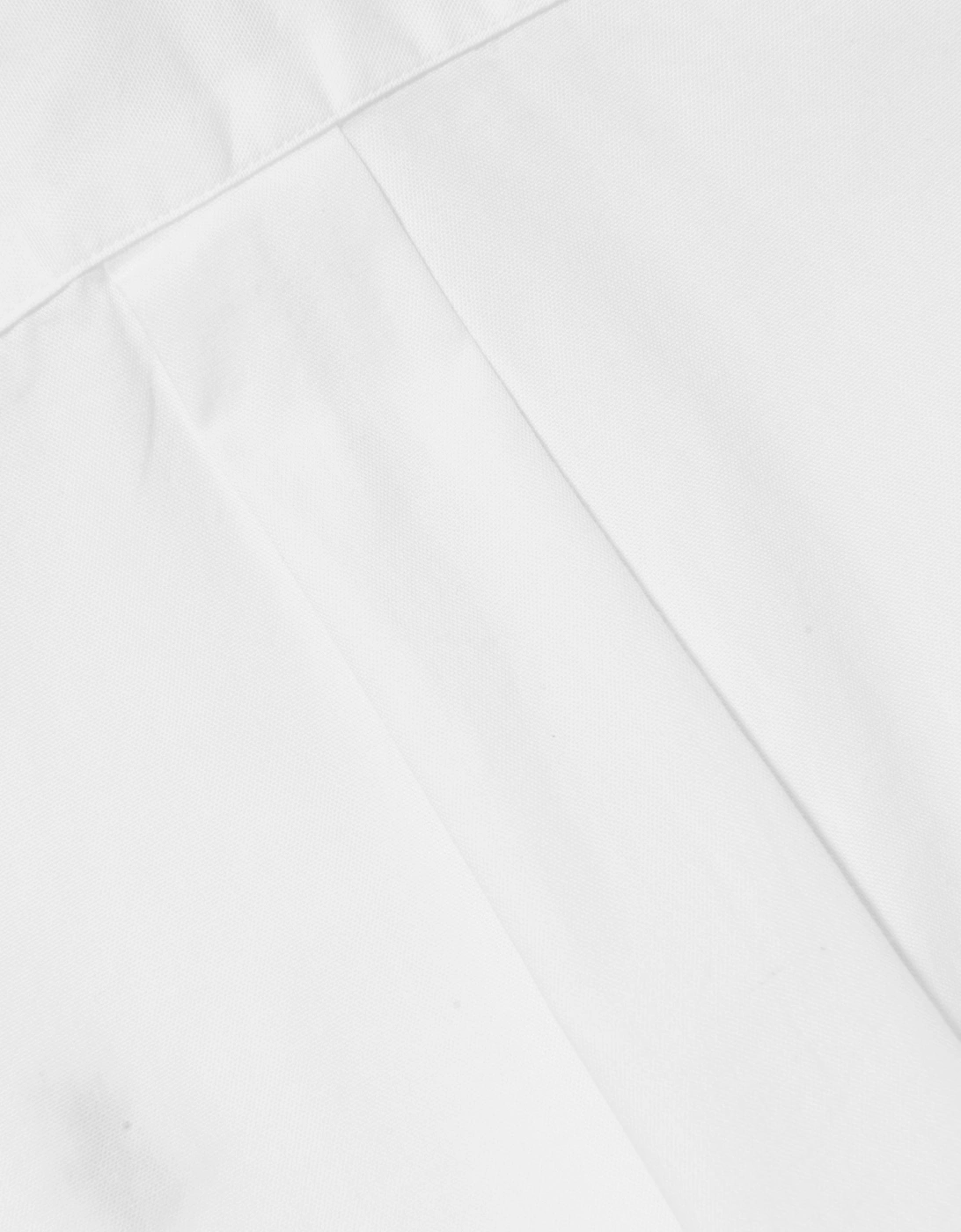Boys Slim Fit Oxford Shirt in White