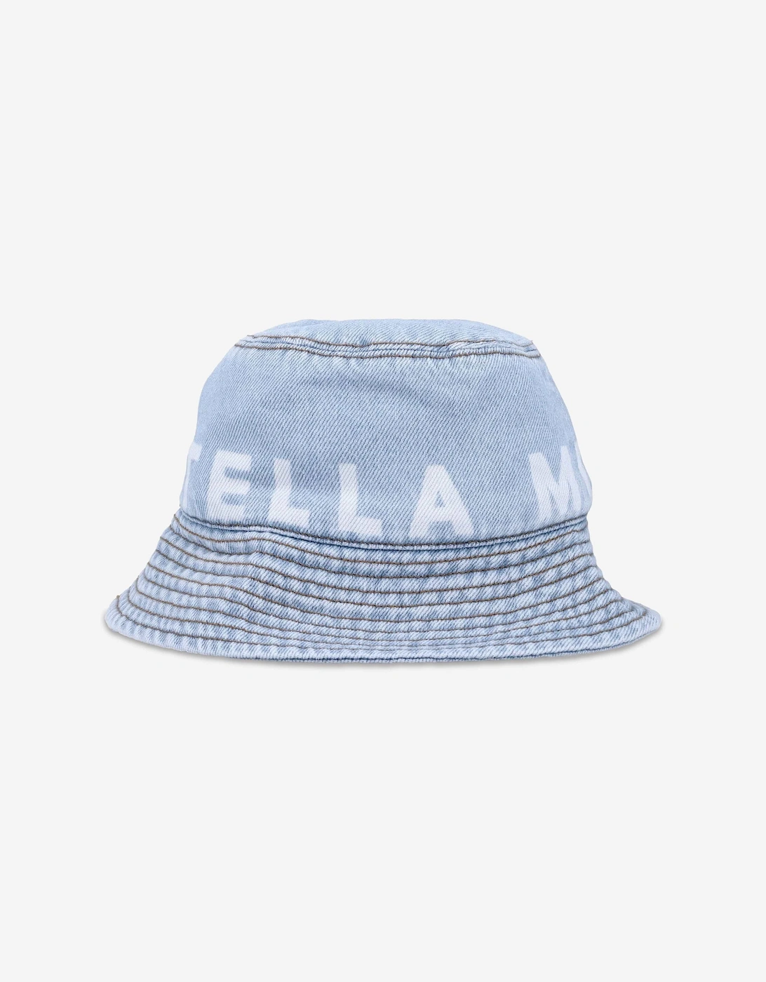 Boys Denim Bucket Hat in Blue, 5 of 4