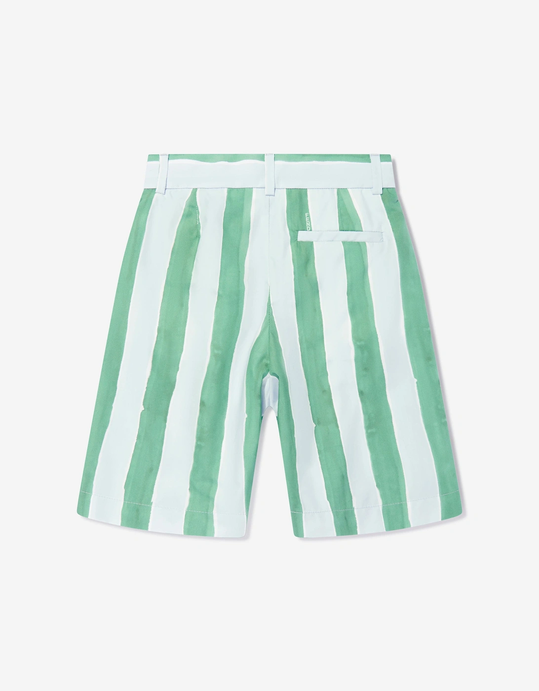 Boys Pequin Print Shorts in Blue