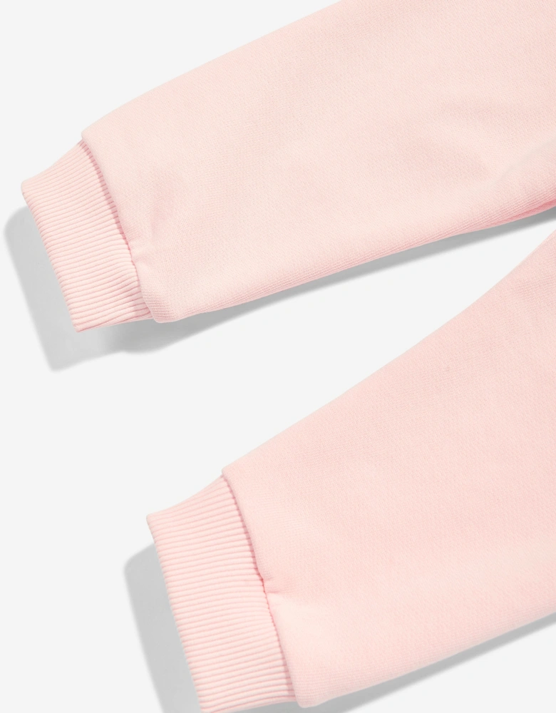 Baby Girls Logomania Joggers in Pink