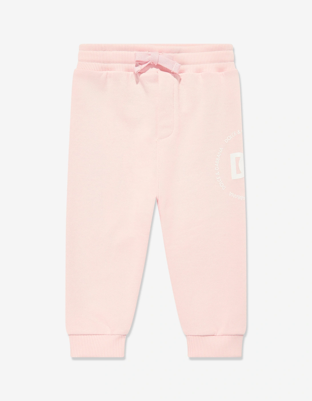 Baby Girls Logomania Joggers in Pink, 5 of 4