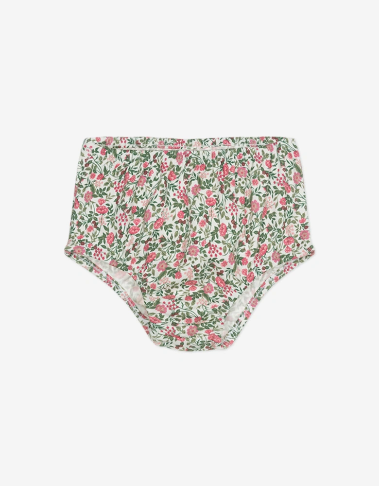 Baby Girls Floral Polo Dress in Multicolour