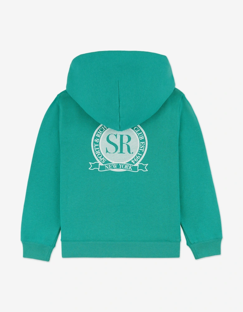 Kids Royal Club Hoodie in Green