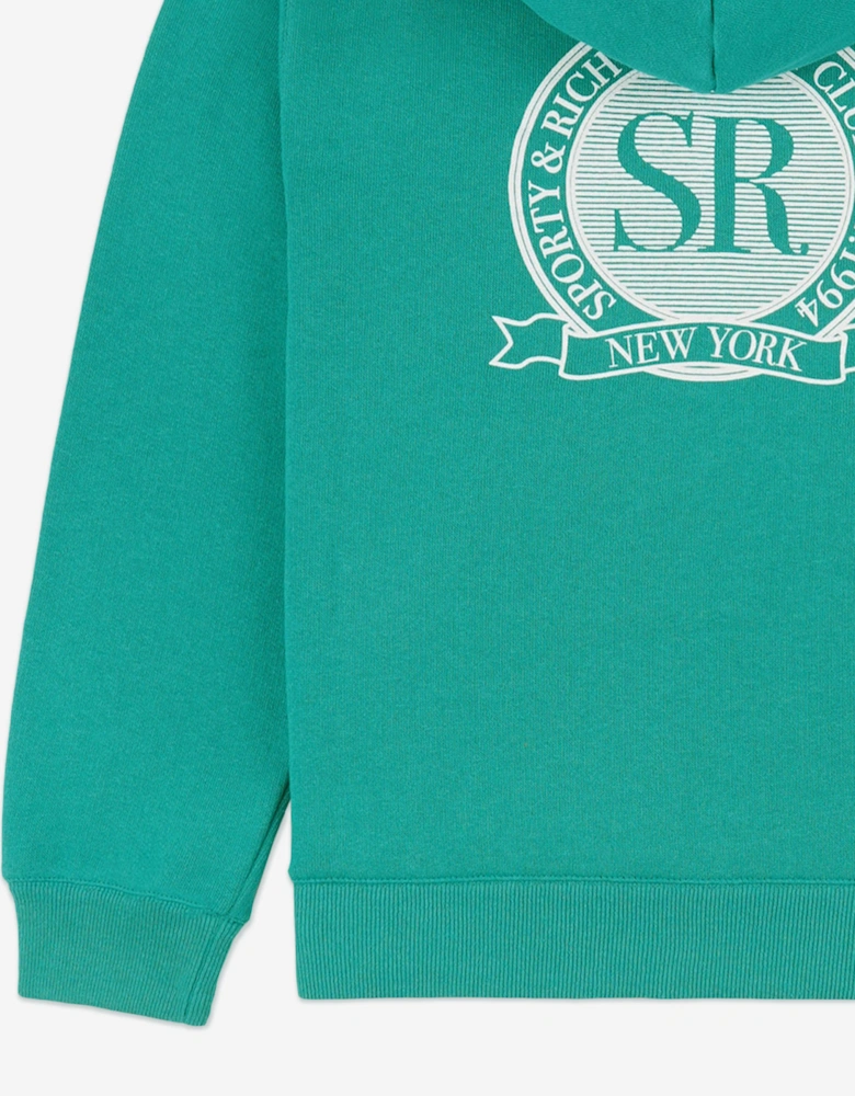 Kids Royal Club Hoodie in Green