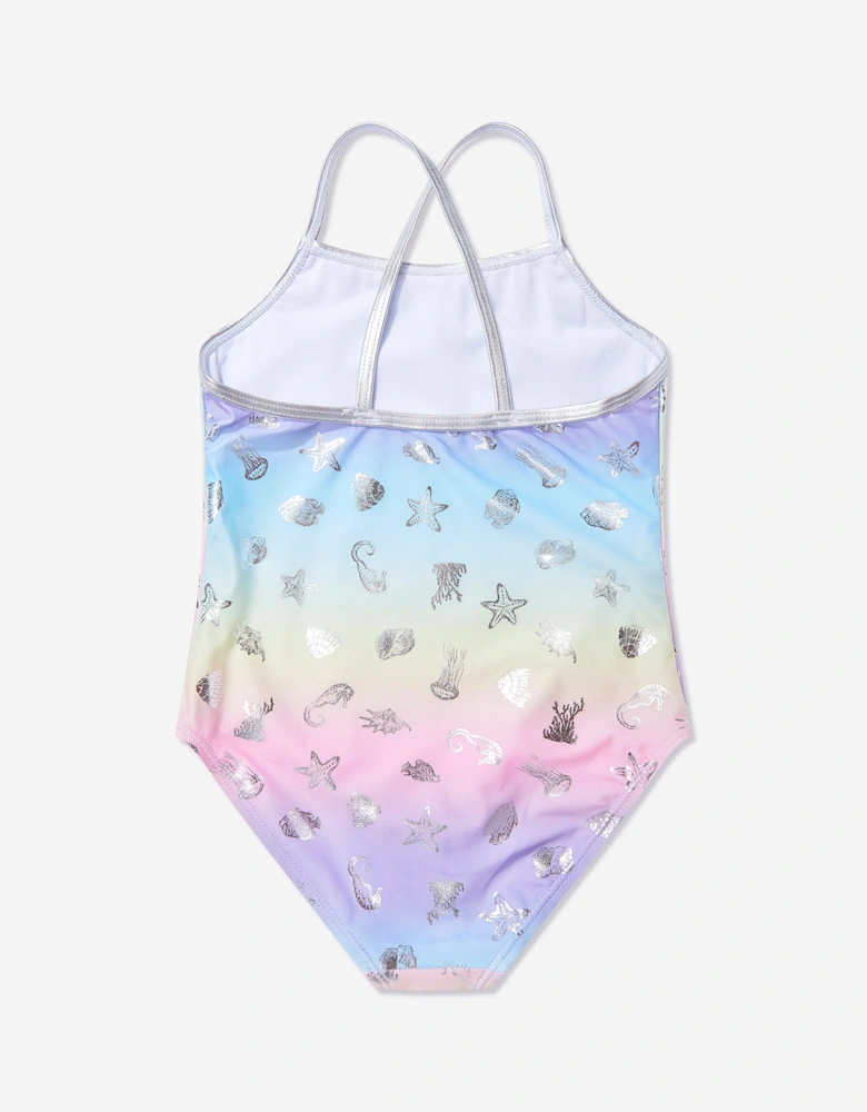 Girls Sealife Swimsuit in Multicolour (UPF50+)