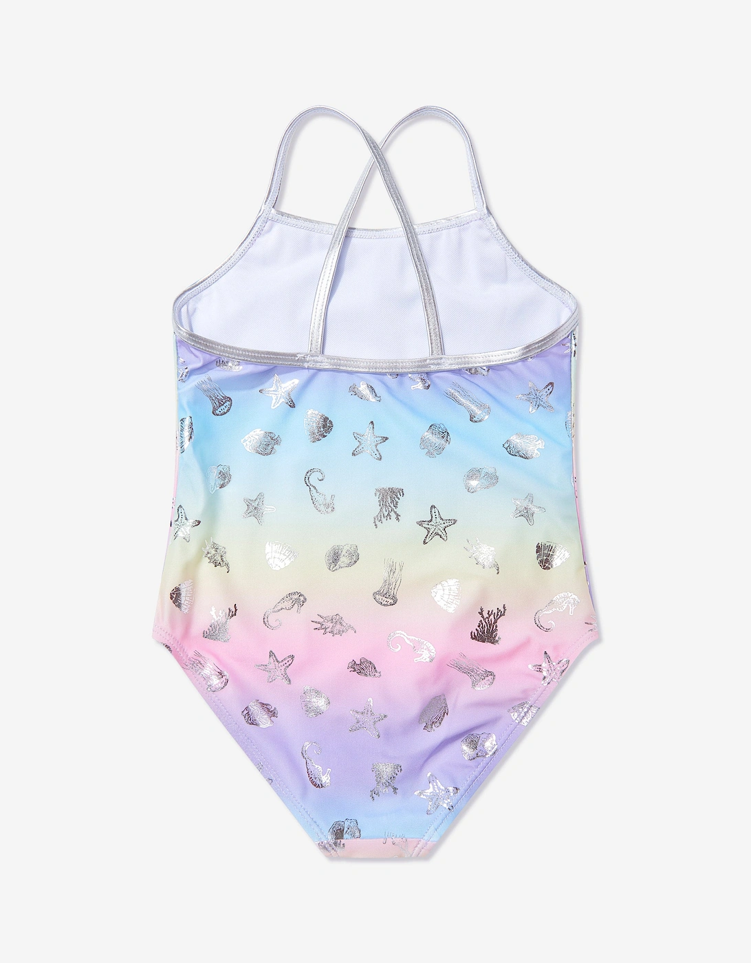 Girls Sealife Swimsuit in Multicolour (UPF50+)