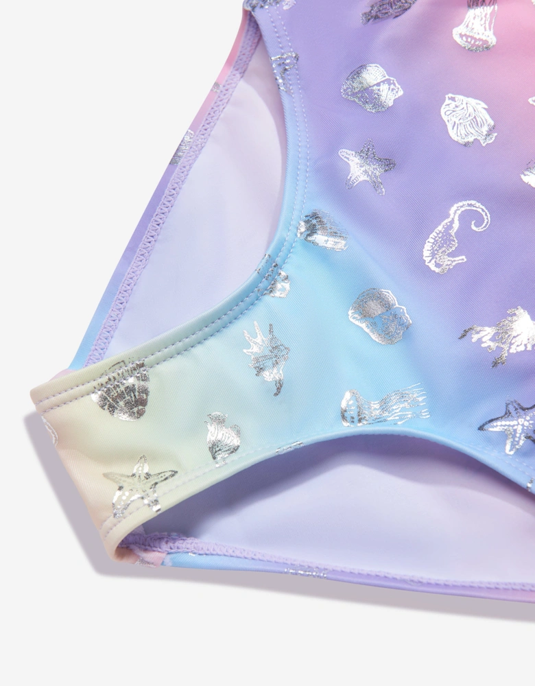Girls Sealife Swimsuit in Multicolour (UPF50+)
