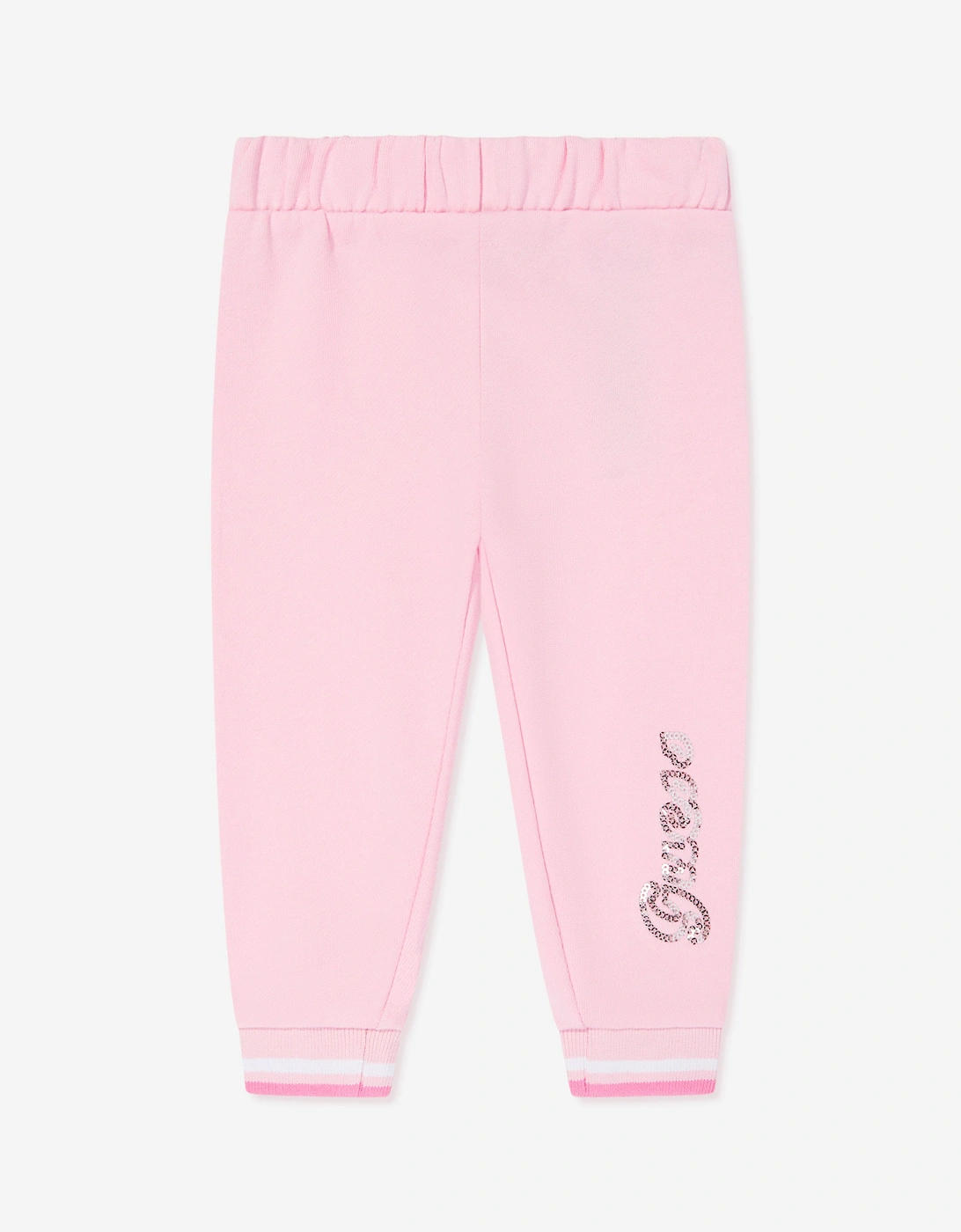 Girls Logo Tracksuit in Pink