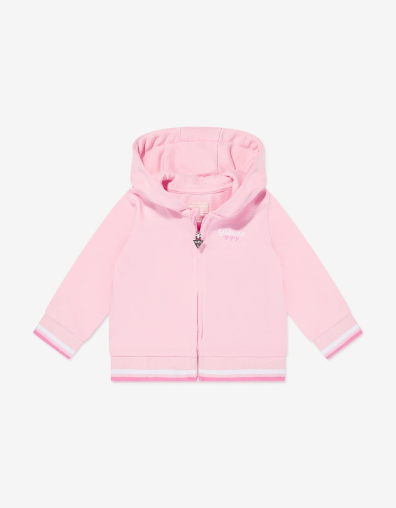 Girls Logo Tracksuit in Pink