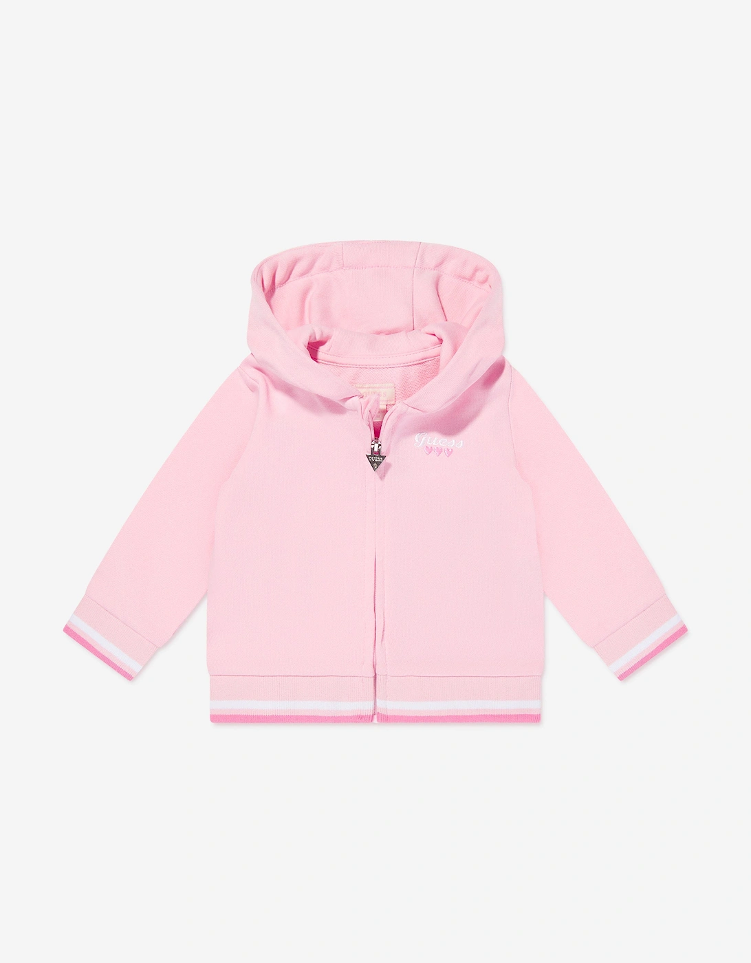 Girls Logo Tracksuit in Pink
