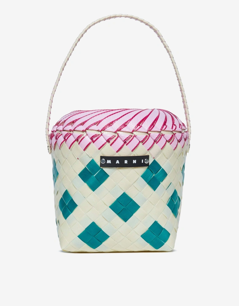 Girls Beach Party Bag in Ivory (18cm)
