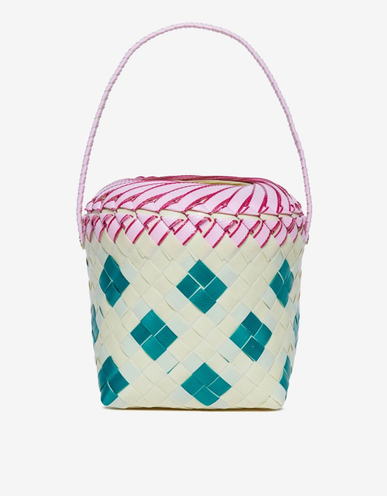 Girls Beach Party Bag in Ivory (18cm)