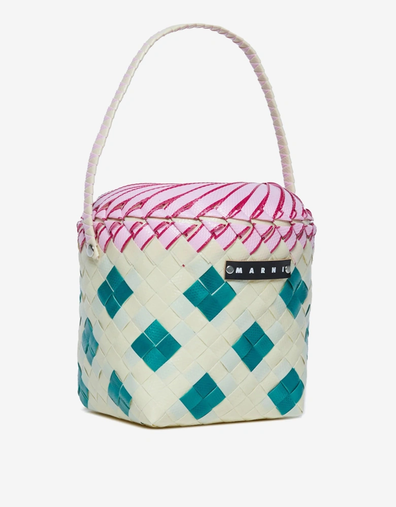 Girls Beach Party Bag in Ivory (18cm)