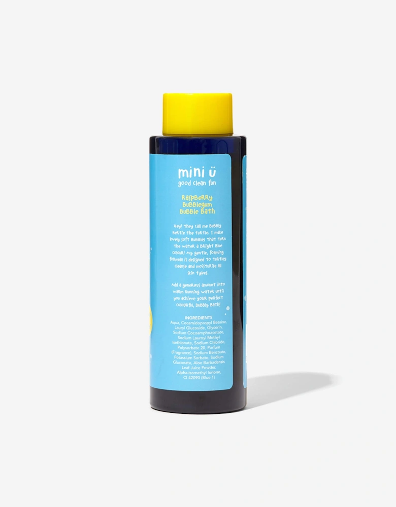Kids Raspberry Bubblegum Bubble Bath in Blue