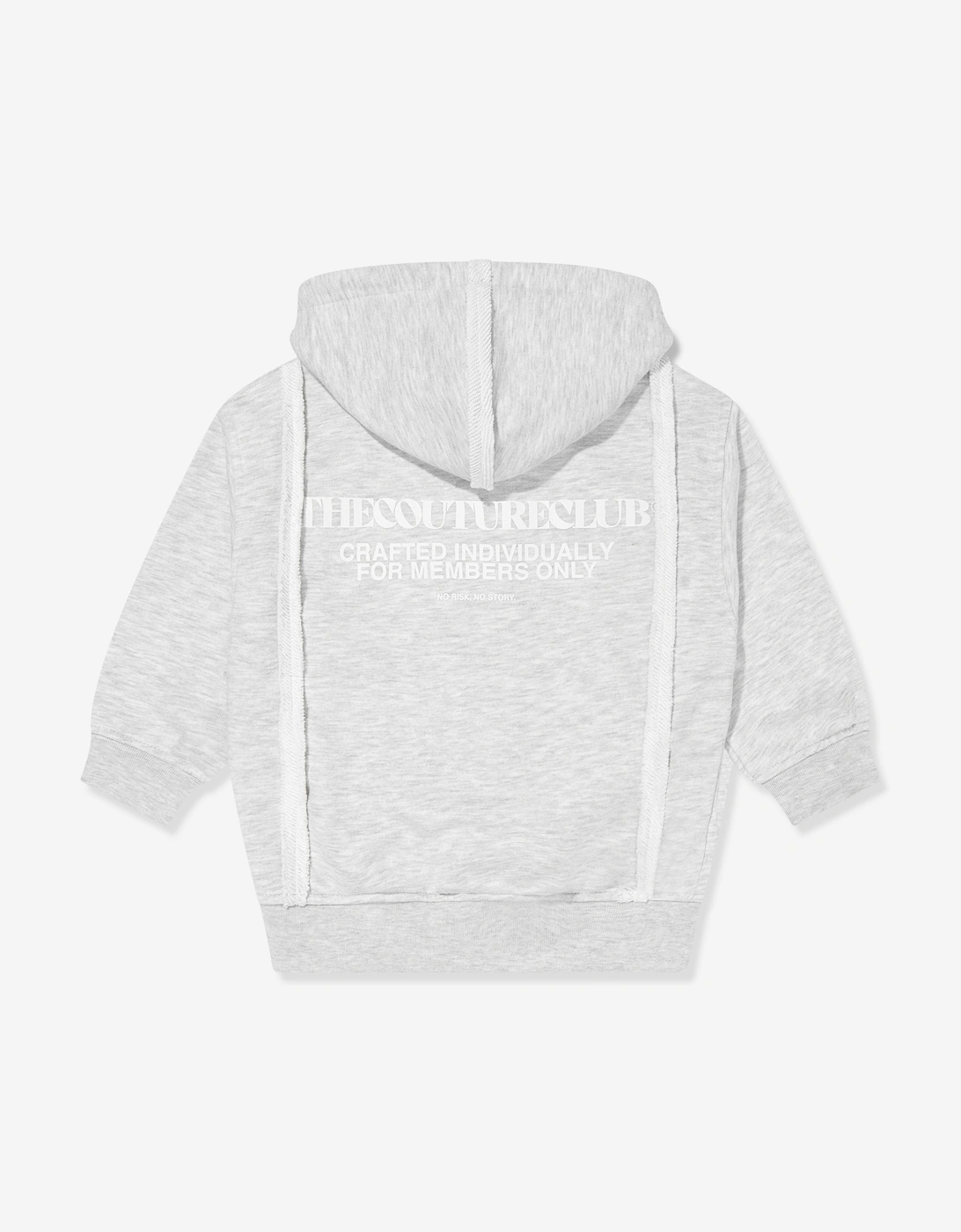 Kids Raw Seam Members Only Zip Up in Grey