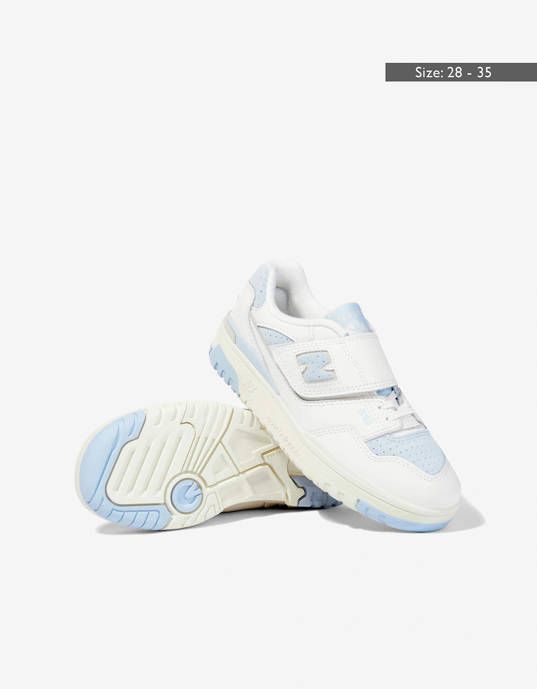 Kids 550 Trainers in White