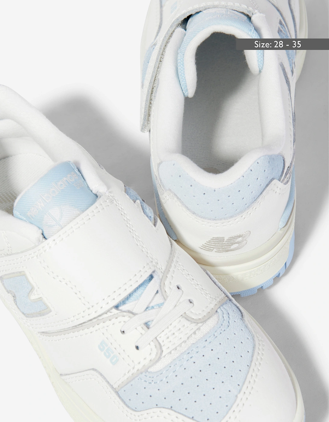 Kids 550 Trainers in White