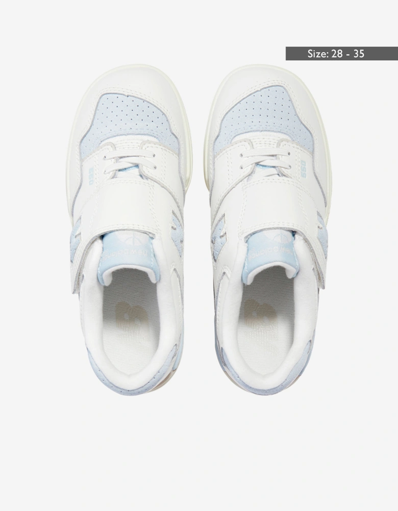 Kids 550 Trainers in White