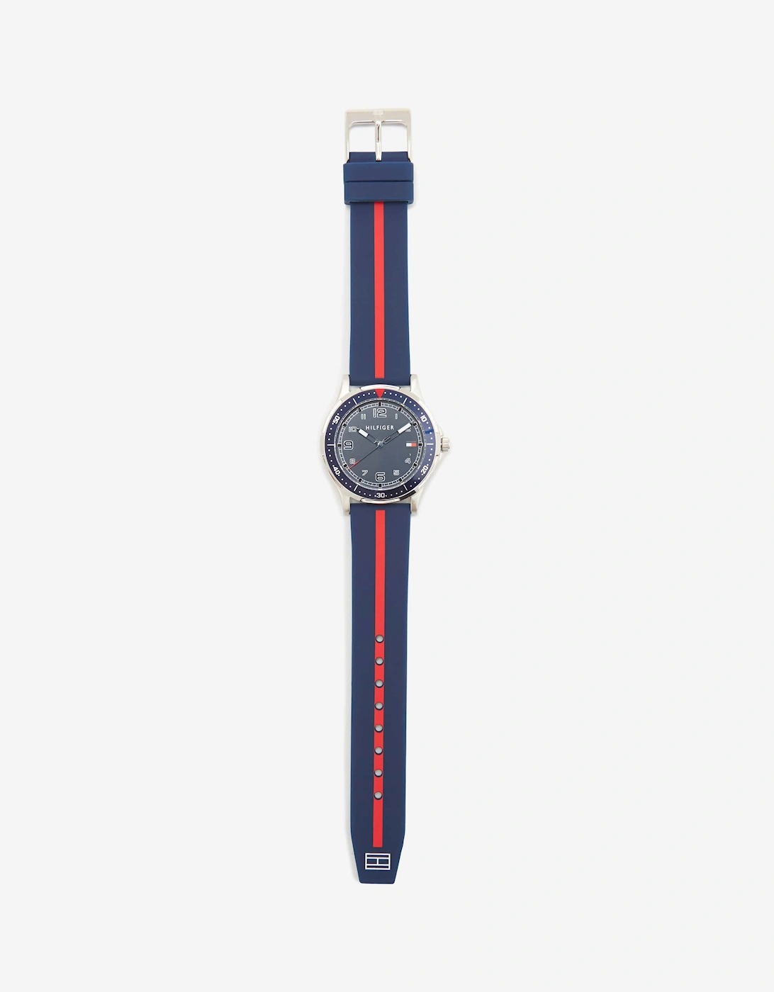 Boys Logo Strap Watch in Navy (34mm)