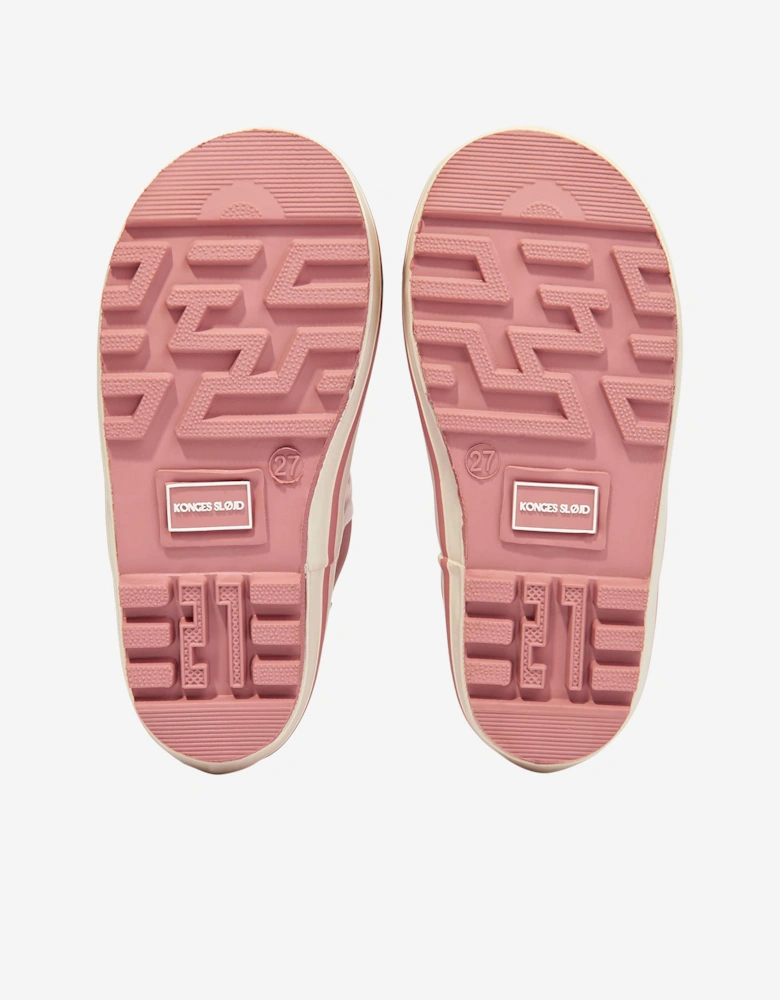 Konges Sløjd Girls Roi Rain Boots in Pink