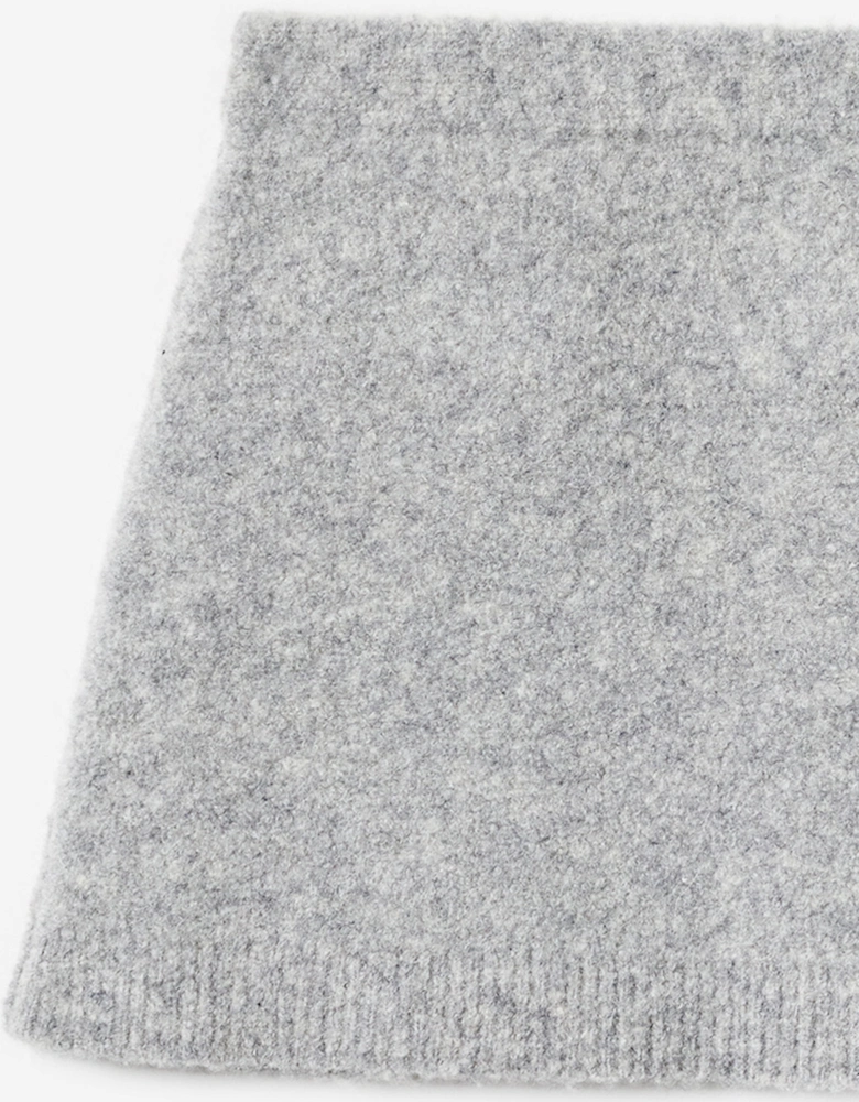 Girls Knitted Skirt in Grey