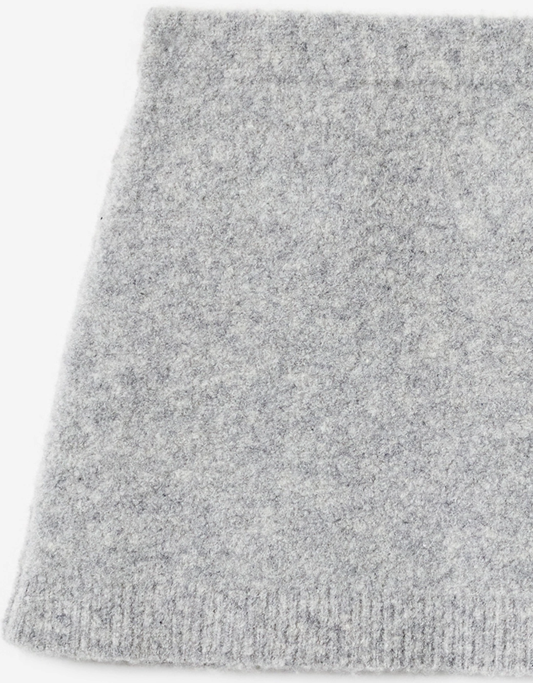 Girls Knitted Skirt in Grey