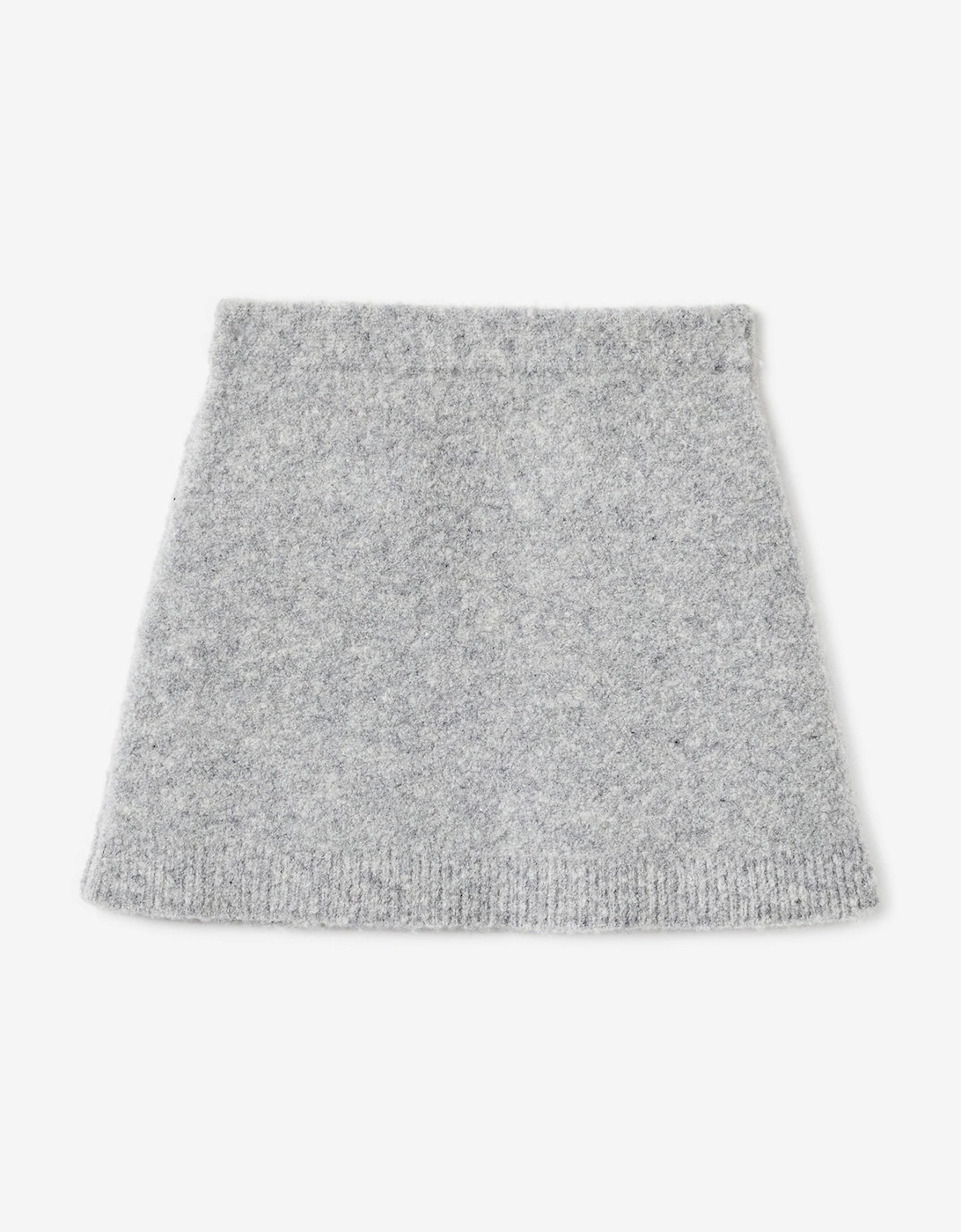 Girls Knitted Skirt in Grey