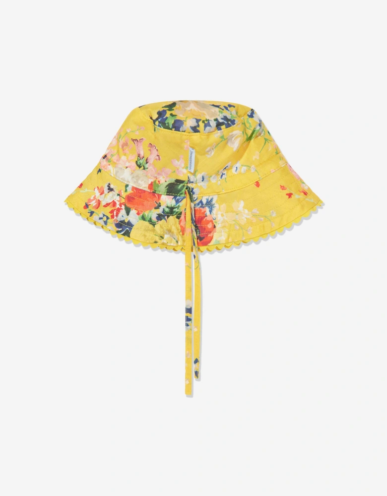 Girls Reversible Bucket Hat in Multicolour