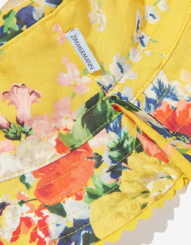 Girls Reversible Bucket Hat in Multicolour