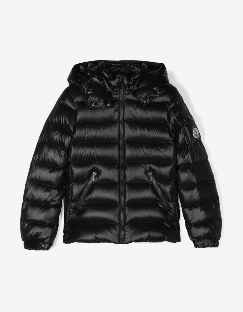 Enfant Girls Down Padded Bady Jacket in Black