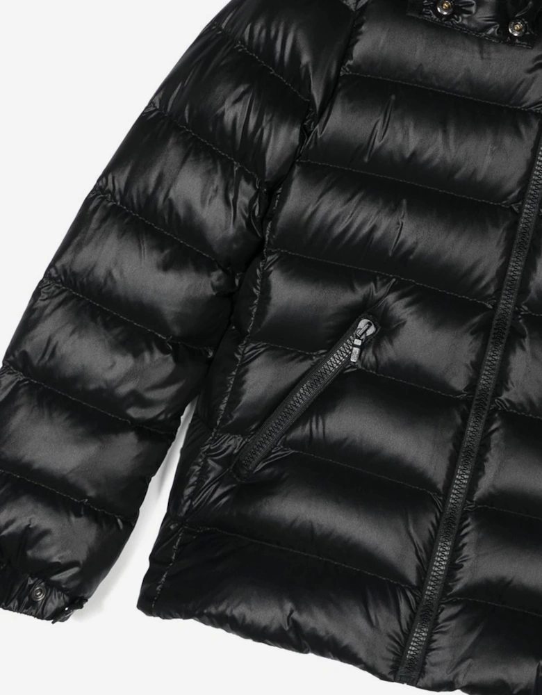 Enfant Girls Down Padded Bady Jacket in Black