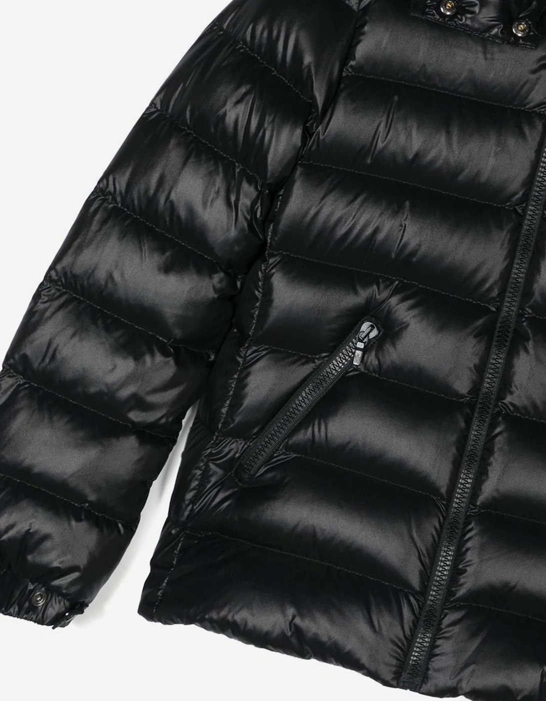 Enfant Girls Down Padded Bady Jacket in Black