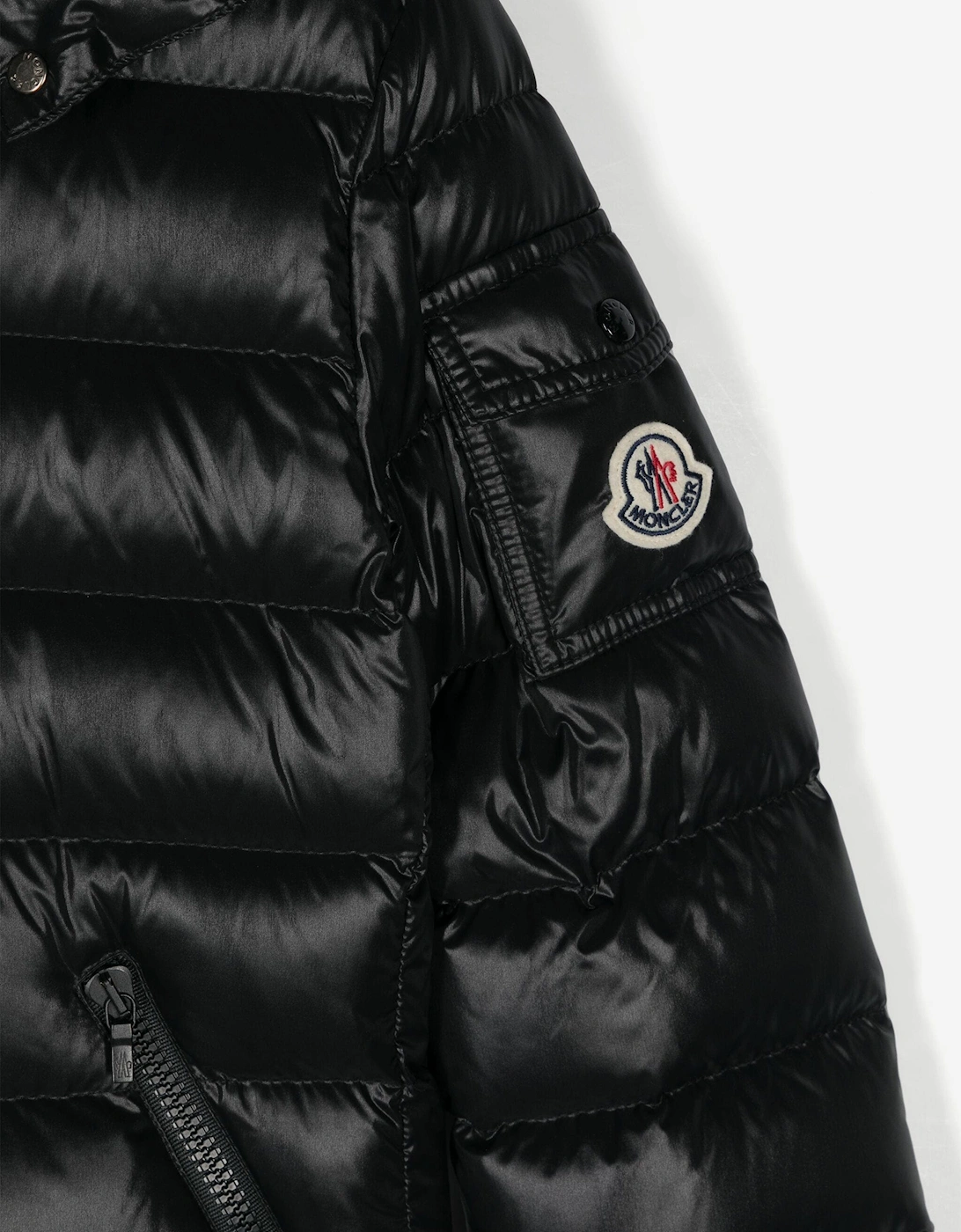 Enfant Girls Down Padded Bady Jacket in Black